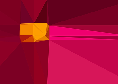 colorful triangle art