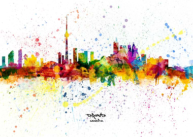 Toronto Canada Skyline