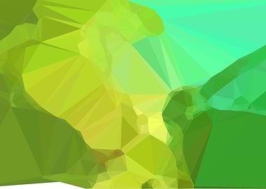 abstract low poly art