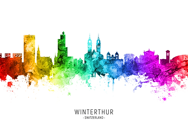 Winterthur Skyline
