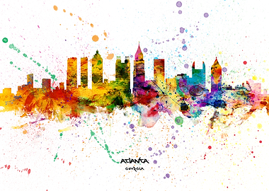 Atlanta Georgia Skyline