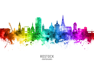 Rostock Skyline