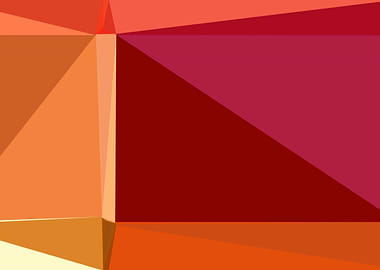 colorful triangle art