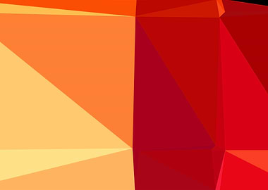 colorful triangle art