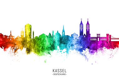 Kassel Deutschland Skyline