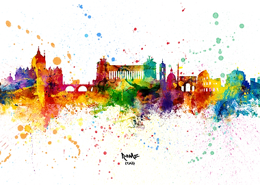 Rome Skyline