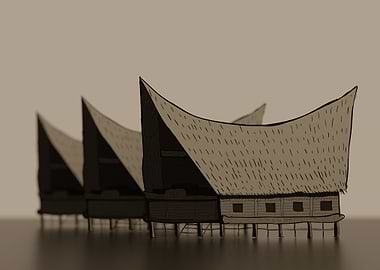 Cultural Bataknese House