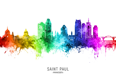 Saint Paul Skyline