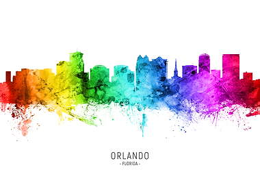 Orlando Florida Skyline