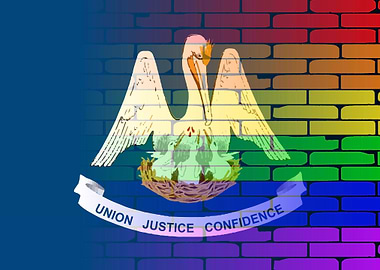 Rainbow Wall Louisiana