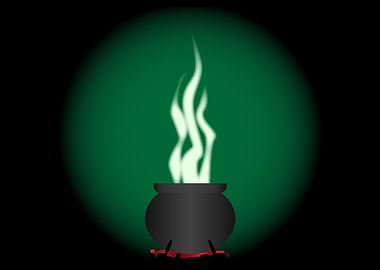 Witches Cauldron Poster