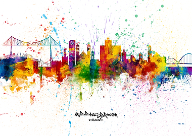 Middlesbrough Skyline