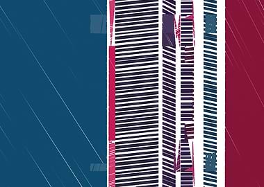 colored lines and stripes