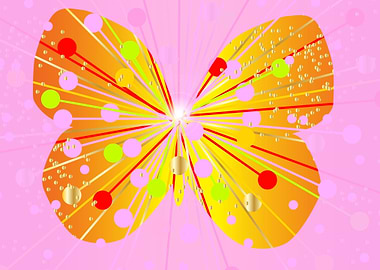 Abstract Butterfly