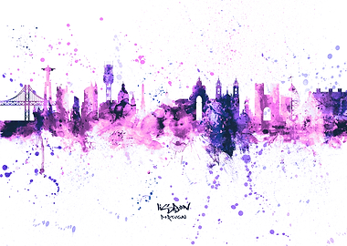 Lisbon Portugal Skyline