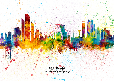 Abu Dhabi Skyline