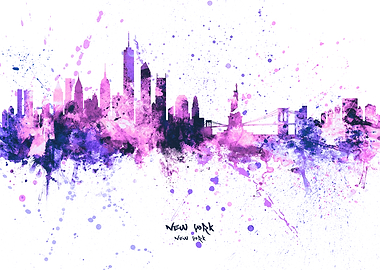 New York New York Skyline