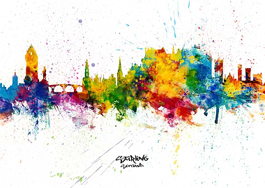 Stirling Scotland Skyline