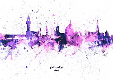 Florence Italy Skyline