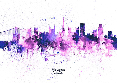 Bristol England Skyline