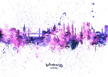 Budapest Hungary Skyline