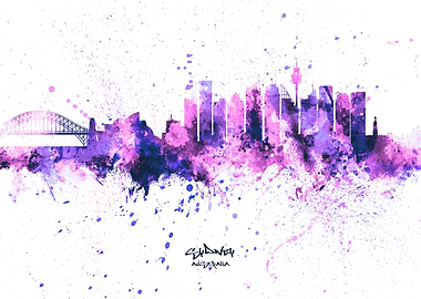 Sydney Australia Skyline