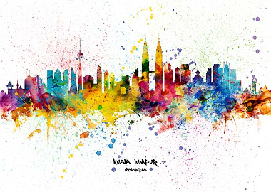 Kuala Lumpur Skyline