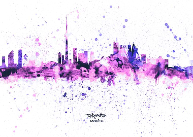 Toronto Canada Skyline