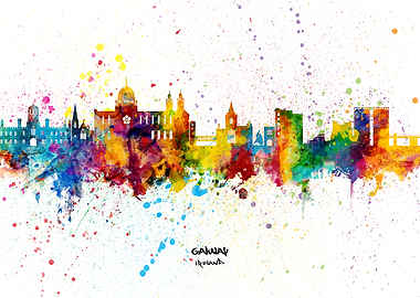 Galway Ireland Skyline