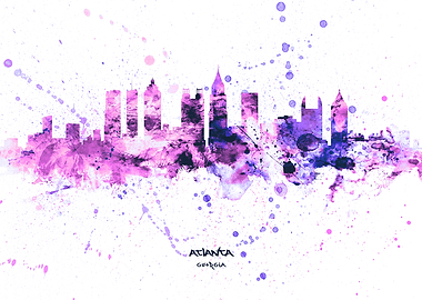 Atlanta Georgia Skyline