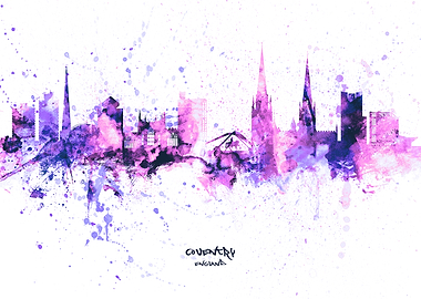 Coventry England Skyline