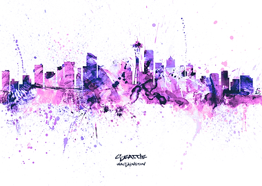 Seattle Washington Skyline