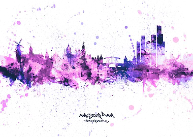 Amsterdam Skyline