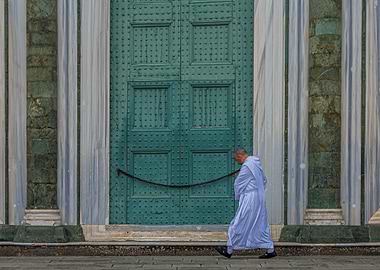 Olivetan Monk in Florence