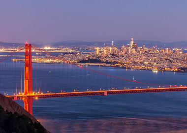 San Francisco at Nightfall