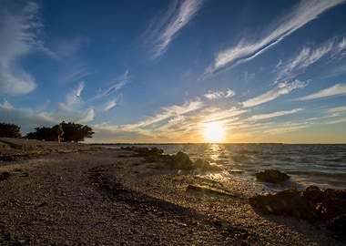 Sunset Sanibel Island FL