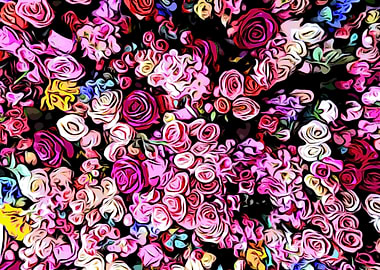 bunch of flowers bouquet