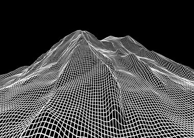 Mount Rainier Mesh White