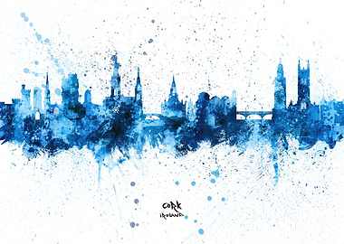 Cork Ireland Skyline