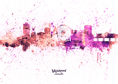 Brighton England Skyline