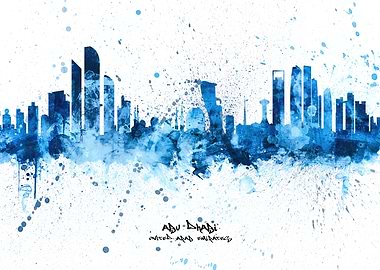Abu Dhabi Skyline