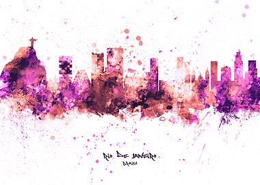 Rio de Janeiro Skyline