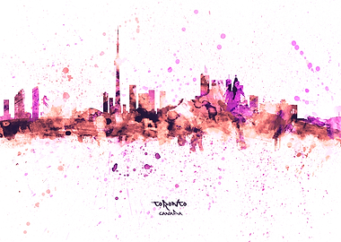 Toronto Canada Skyline