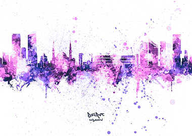 Beirut Lebanon Skyline