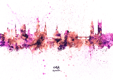 Cork Ireland Skyline