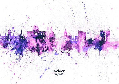 Galway Ireland Skyline