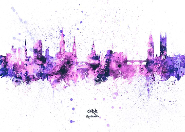 Cork Ireland Skyline