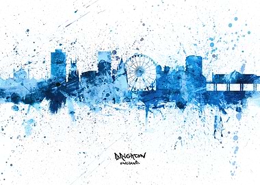 Brighton England Skyline