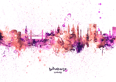 Budapest Hungary Skyline