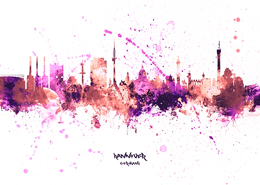 Hannover Germany Skyline